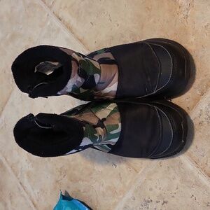 Toddler Boy Camo Snow Boots